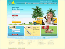 Tablet Screenshot of aauniform.com